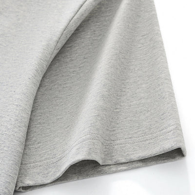 Minimalist Everyday Soft Knit Casual Tee