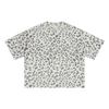 Leopard Print Oversized Short Sleeve Tee Shirt