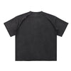 Heavy Washed Wax-Dyed High Street Raglan Tee