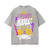 New Mindset Graffiti Washed Tee-INNBLAC