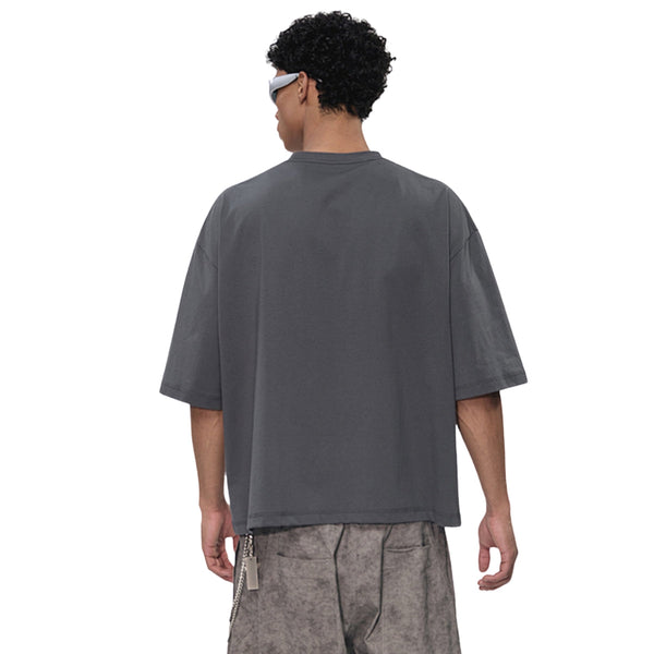 Minimalist Daily Wear Lightweight Boxy Tee