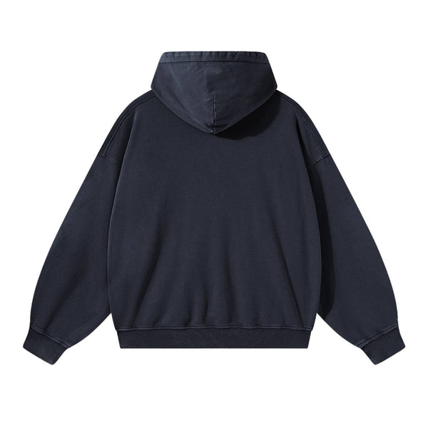 Vintage Washed Heavyweight Pullover Hoodie