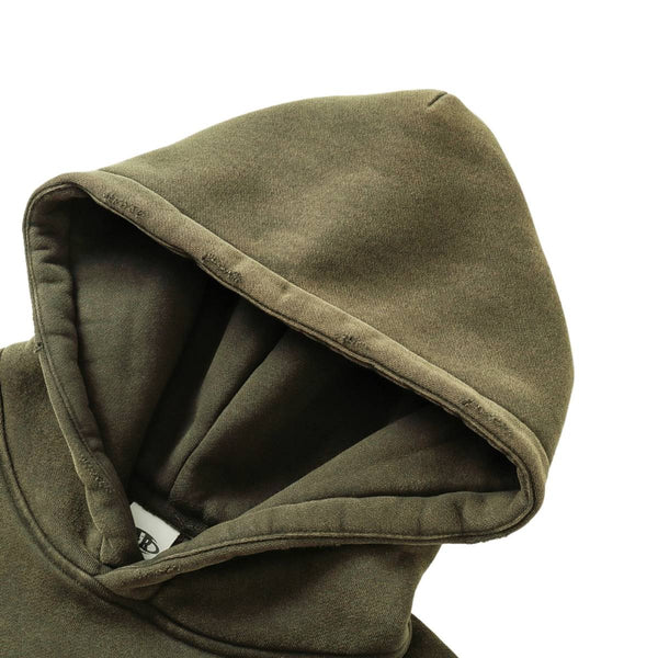 Heavyweight Washed Fleece Hoodie