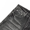 Vintage Black Wrinkle Wash Baggy Jeans