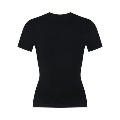 Structured Shoulder Slim Fit High-Stretch Short Sleeve