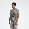 Heavyweight Gothic Graphic Raw-Edge Tee