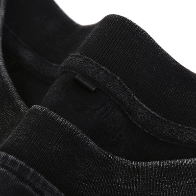 Stone-Washed Raw-Edge T-Shirt 275gsm