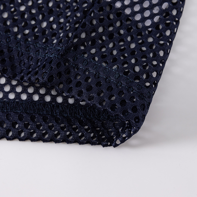 Breathable Mesh Oversized V Neck Tee