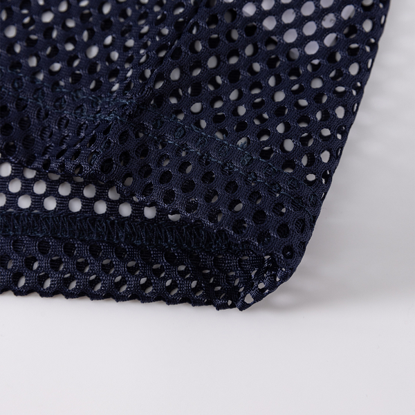 Breathable Mesh Oversized V Neck Tee