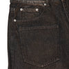 Acid Wash Destroyed Wide-Leg Jeans