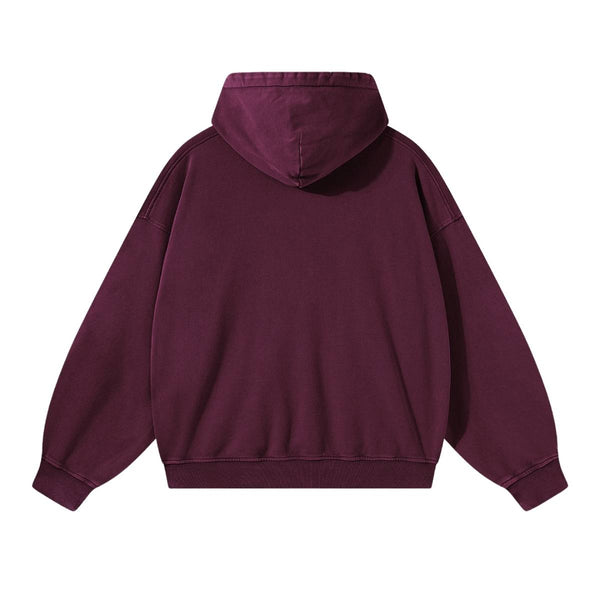 Vintage Washed Heavyweight Pullover Hoodie