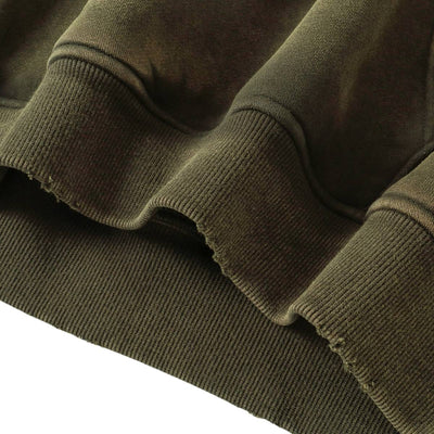 Heavyweight Washed Fleece Hoodie