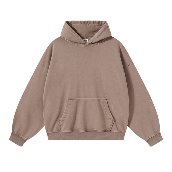 Vintage Washed Heavyweight Pullover Hoodie