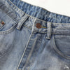 Paint Splatter Distressed Baggy Denim Pants