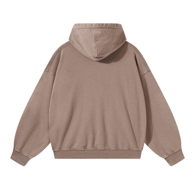 Vintage Washed Heavyweight Pullover Hoodie