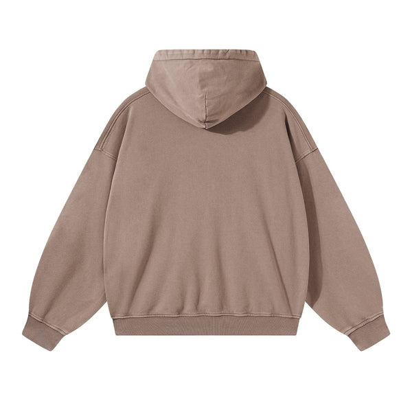 Vintage Washed Heavyweight Pullover Hoodie