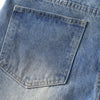 Paint Splatter Distressed Baggy Denim Pants