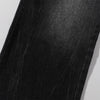 Black Acid Wash Distressed Wide Leg Denim Jeans