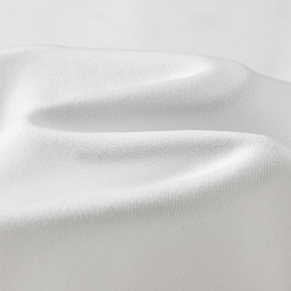 Curved Side Splice Contrast Panel Graphic Tee