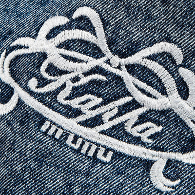 Heavyweight American Washed Distressed Denim Jacket with Flouncing