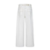 Paris Button Baggy Wide-Leg Denim Jeans