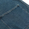 Loose Fit Denim Button-Front Jacket