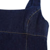 Classic Denim Square Neck A-Line Dress