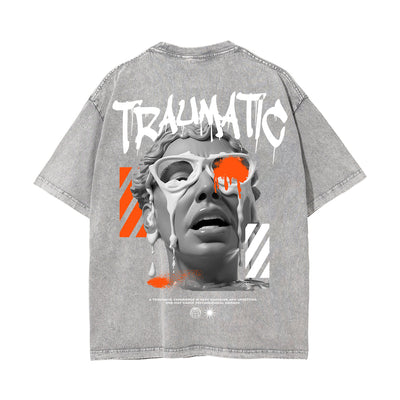 Traumatic Urban Streetwear Graphic Tee-INNBLAC