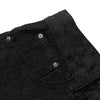 Barbed Wire Embroidered Bootcut Jeans