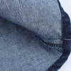 Halter Neck Denim Mini Flounce Dress