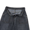 Vintage Washed Slub Distressed Baggy Denim Pants