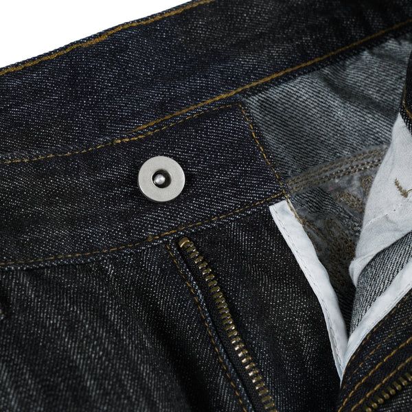 Embroidered Black Washed Baggy Jeans