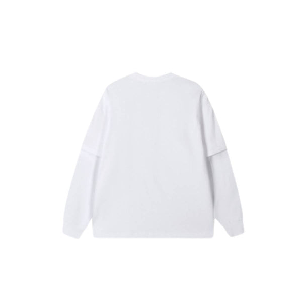 Streetwear Loose Fit Double-Layer Long-Sleeve Tee