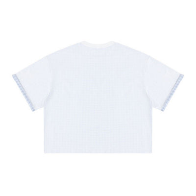 Oversized Cotton Crew Neck Tee 250G