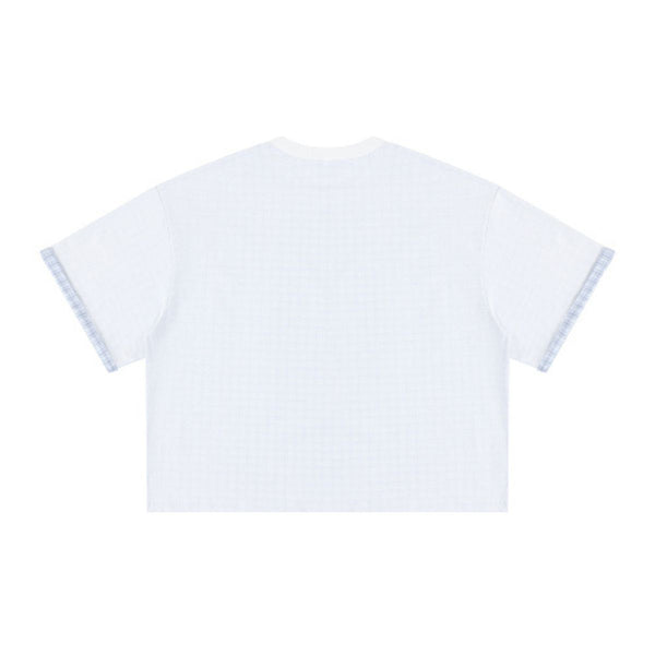 Oversized Cotton Crew Neck Tee 250G