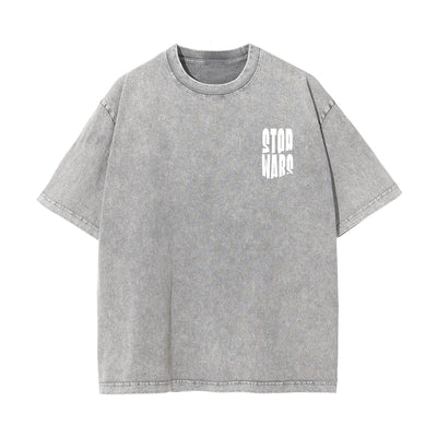 Stop Wars Streetwear Graphic Tee-INNBLAC