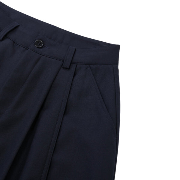 Solid Color Wide Leg Casual Pants