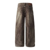 Retro Washed Corduroy Baggy Straight-Leg Pants