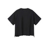 Distressed Raw Hem Boxy Cotton T-Shirt