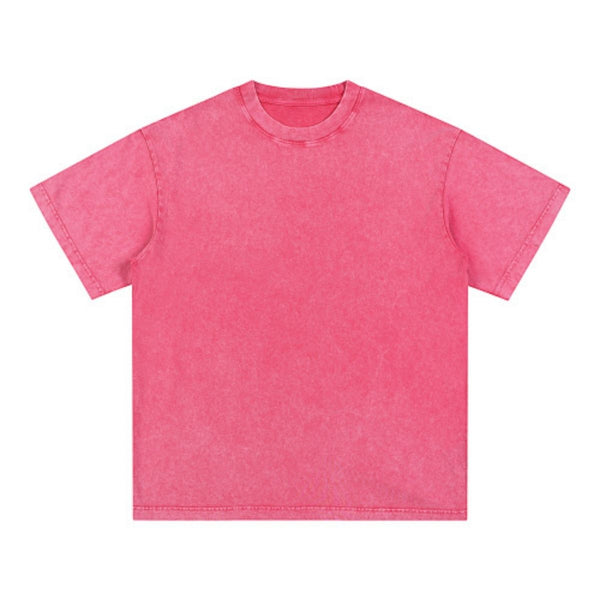 Washed Faded Baggy Cotton Tee 7.5oz