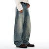 Wide-Leg Baggy Retro Jeans