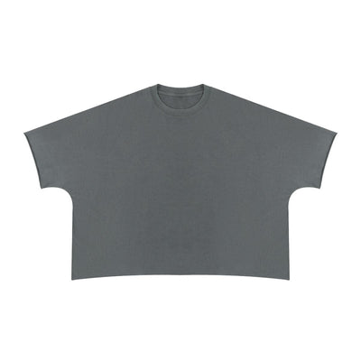 Washed Boxy Cropped Raglan Tee