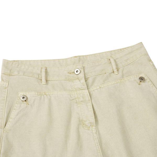 Minimalist Spliced Relaxed Athletic Pants