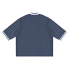 Heavyweight V Neck Button Cardigan Tee 320G