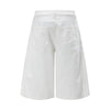 Vintage Washed Cleanfit Straight Cut Wide Leg Denim Shorts