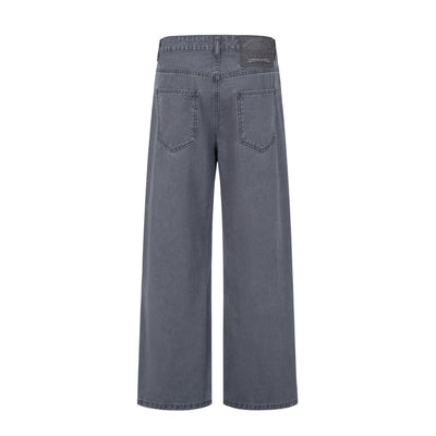 Retro Loose-Fit Straight-Leg Wide Leg Casual Pants
