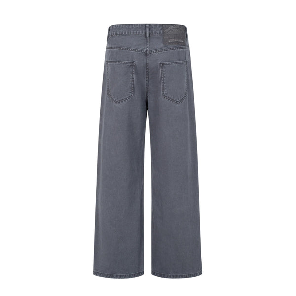 Retro Loose-Fit Straight-Leg Wide Leg Casual Pants