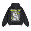 Dream On Ancient Statue Urban Double Slider Zip Hoodie-INNBLAC