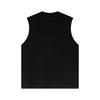 Panelled Back Seam Sleeveless T-Shirt