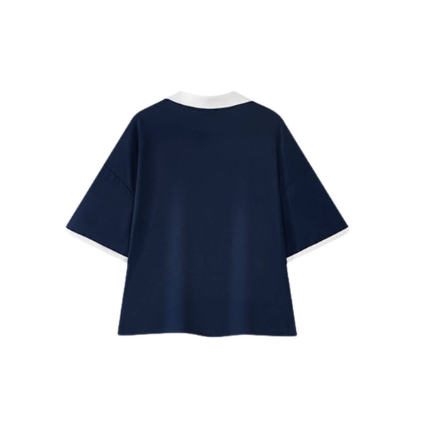 Lightweight Cooling Contrast Stitch Polo Shirt